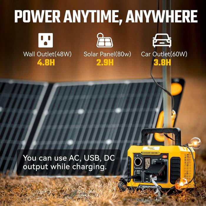 Togopower A200 Solar Genset (Advance 200 Power Station + Advance 60W Solar Panel)