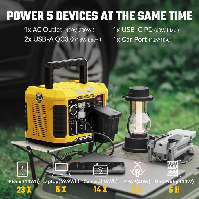 Togopower A200 Solar Genset (Advance 200 Power Station + Advance 60W Solar Panel)