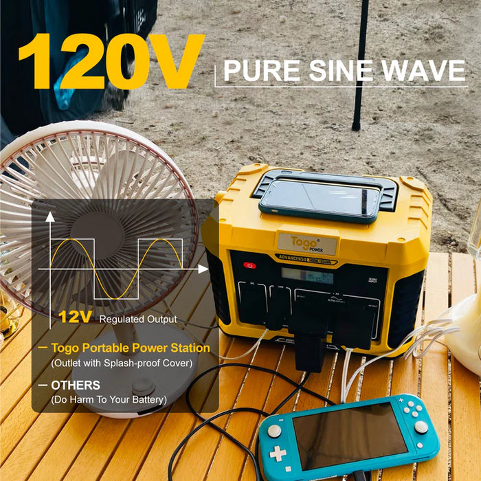 Togopower Advance 650 Portable Power Station